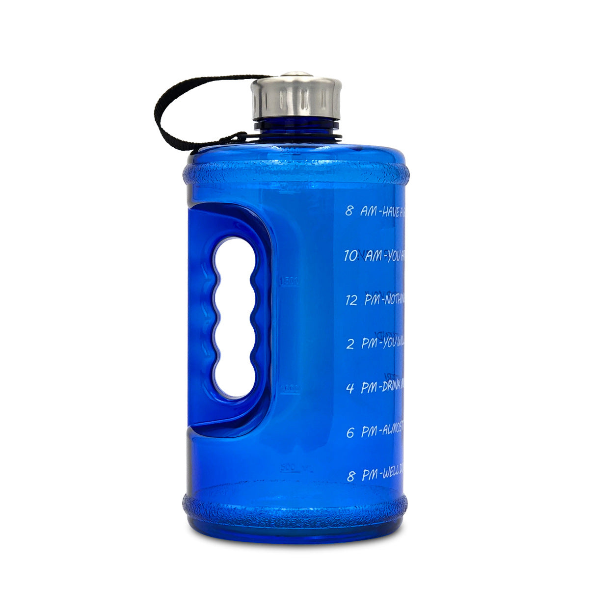 2.2L Sports Water Bottle Gradient Plastic PETG Gym Large Capacity Outdoor Space Cup Water Bottle